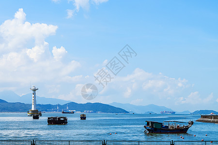 海上世界深圳南山区蛇口海岸背景