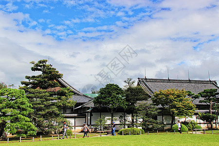 日本传统庭院高清图片
