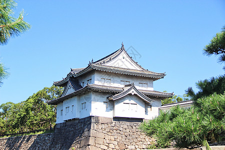 大阪城古代建筑图片