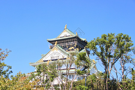 大悦城大阪城天守阁背景