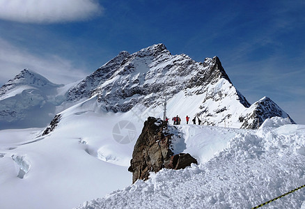 瑞士阿尔卑斯山少女峰图片