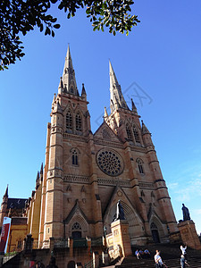 悉尼玛利亚大教堂高清图片