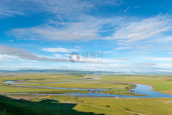 坝上草原风景图片