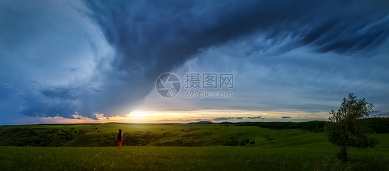 天空云彩自然风光图片