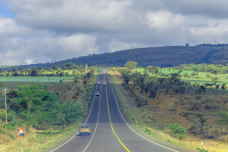 肯尼亚公路背景图片