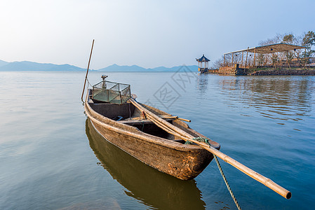 宁波东钱湖风光背景