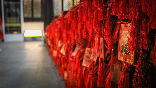 南京夫子庙祈福中国结图片