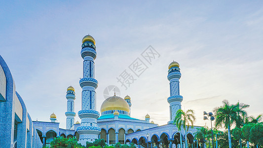 文莱斯里巴加湾清真寺图片