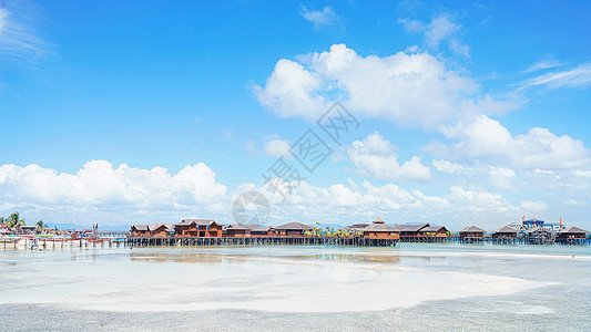马来西亚沙巴水屋度假酒店图片