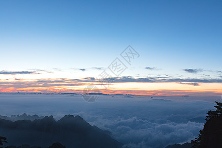 黄山日出黄山经典高清图片