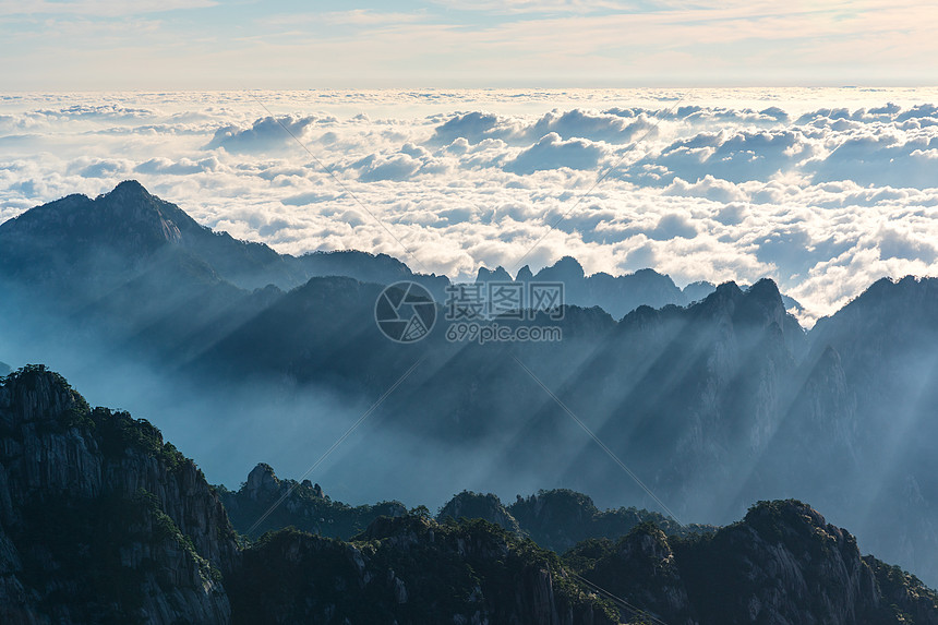 黄山云海图片