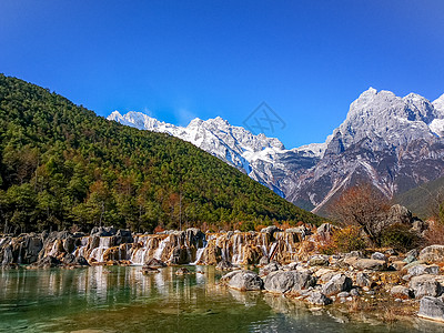 云南丽江玉龙雪山风光图片