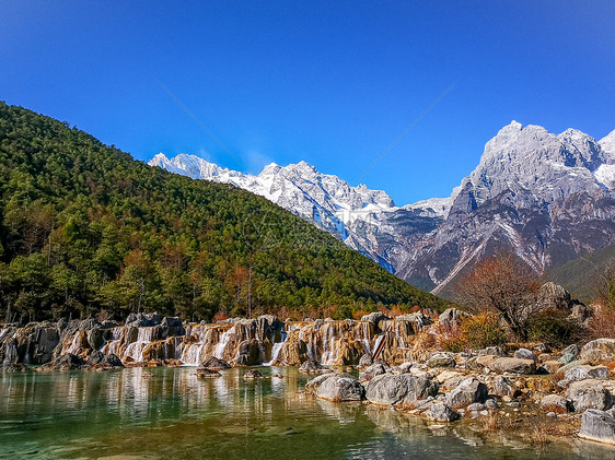 云南丽江玉龙雪山风光图片