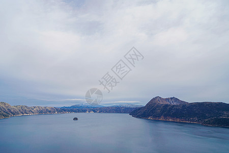 阿寒湖北海道阿寒摩周国立公园背景