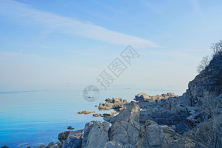 烟台海滨烟台海边高清图片