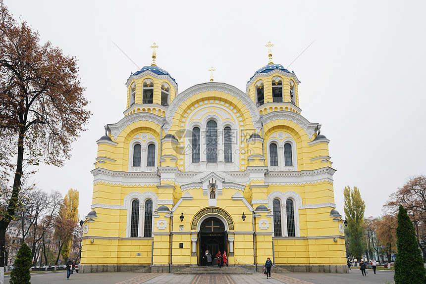 世界遗产乌克兰圣苏菲亚大教堂图片