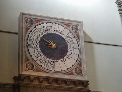 罗马数字佛罗伦萨市政厅内景背景