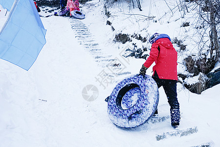 雪地轮胎冰上轮胎滑圈背景