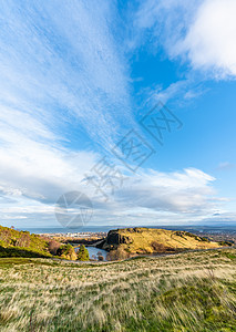 铁王座英国爱丁堡风景背景