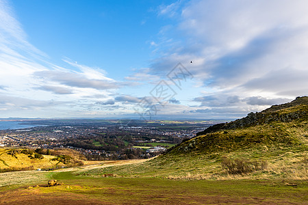 英国爱丁堡风景背景