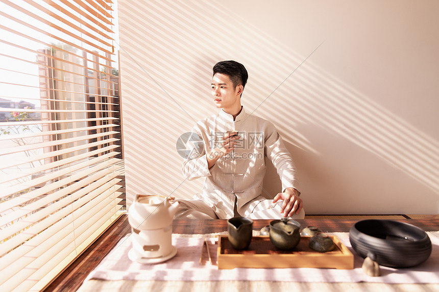 男性茶艺师