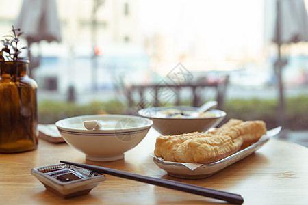 早餐豆花早餐背景