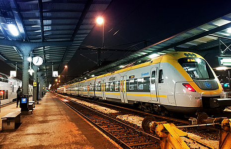 瑞典哥德堡火车站高清图片
