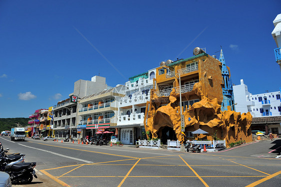 台湾垦丁街景建筑图片