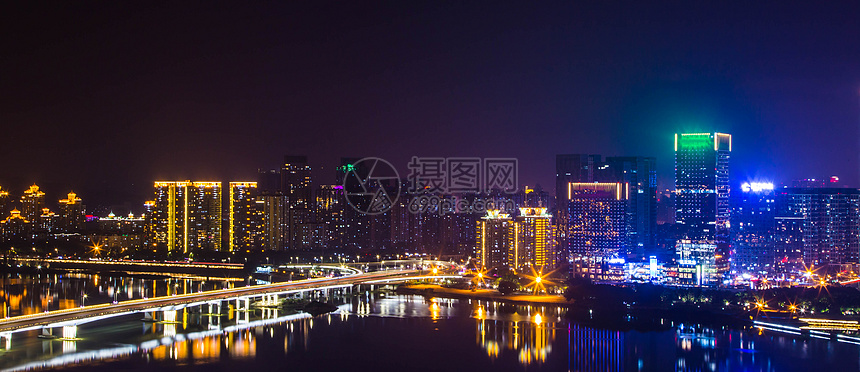 福州闽江夜景图片