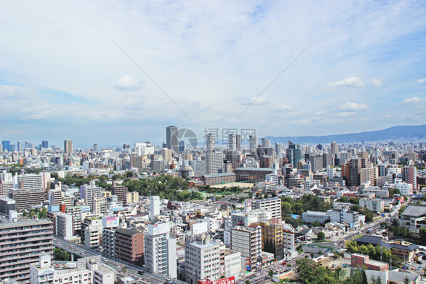 日本大阪城图片