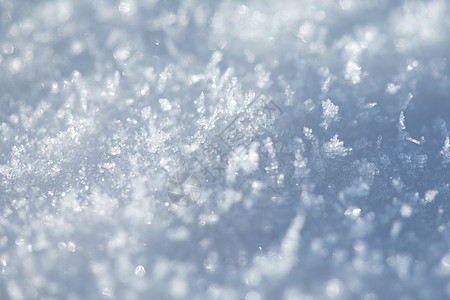 雪花微距特写图片