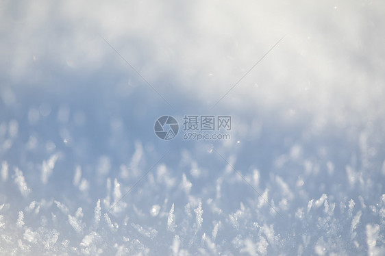 雪花微距特写图片