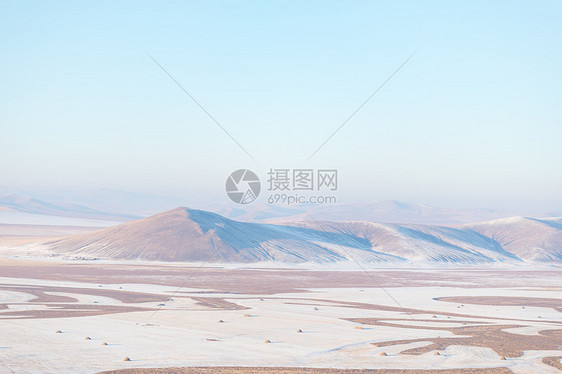 内蒙古冬季雪原风光图片