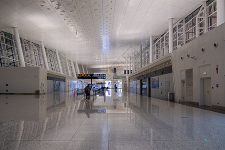 机场候机大厅背景图片