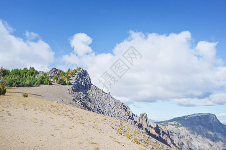 美国火山湖国家公园图片