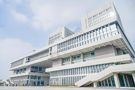 高校图书馆合肥工业大学图书馆背景