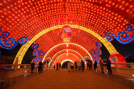 西安大唐芙蓉园夜景图片