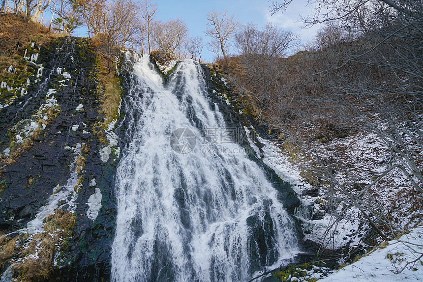 北海道知床瀑布图片