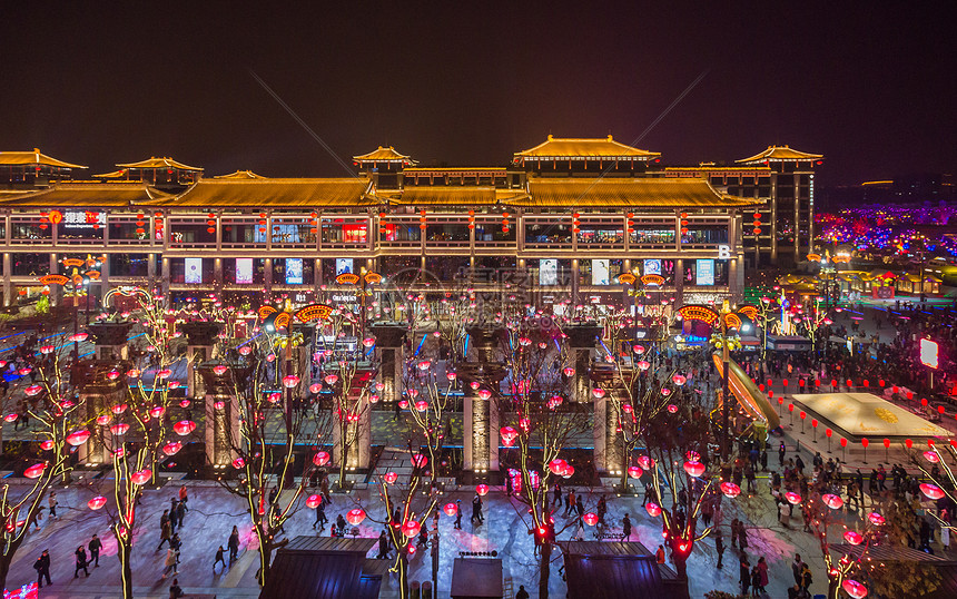 高清照片下载,该高清照片标题为西安大唐不夜城,编号:501166009,格式