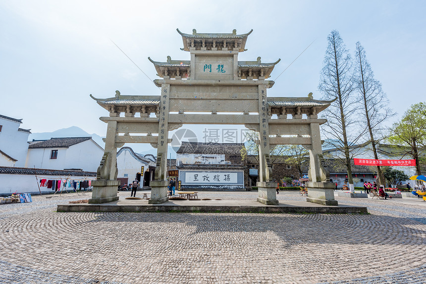 杭州龙门古镇风光图片