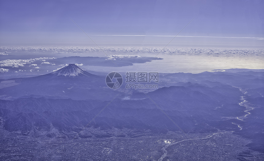 日本富士山图片