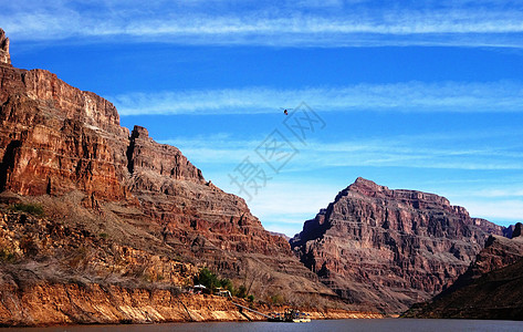 美国大峡谷字体美国西部行科罗拉多大峡谷背景