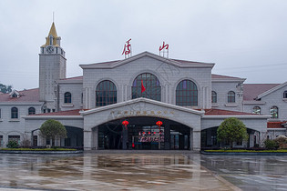 江西庐山风景区大门图片