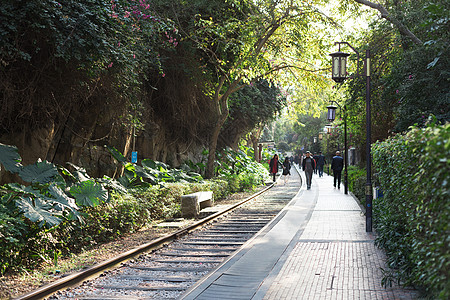 厦门铁路文化公园背景