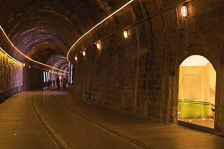 厦门鸿山隧道铁路公园背景