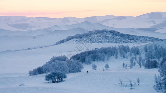 冬天雪景风光图片