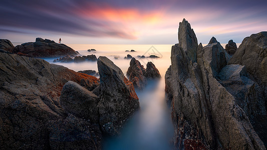 大海风景海岸风光背景