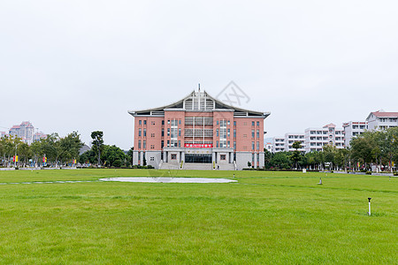 厦门集美大学中山纪念楼背景