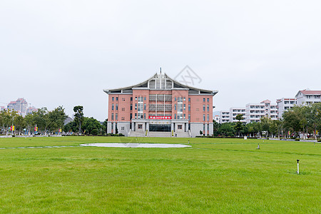 集美大学中山纪念楼背景图片