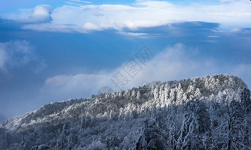 峨眉山金顶峨眉山山峰背景